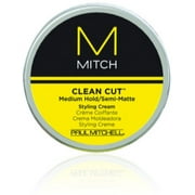 Paul Mitchell Clean Cut Medium Hold/Semi-Matte Styling Cream, 3 oz (Pack of 2)