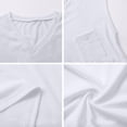 thumbnail image 5 of Sleeveless Pocket Tank - Women's Summer V-Neck Casual Tee, Loose Fitting Basic Layering Top | Baberdicy | Womens Summer V Neck Tops Sleeveless T Shirt Casual Loose Fitting (White | XXL), 5 of 5