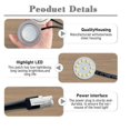 thumbnail image 2 of 2Pack1.5W Range Hood Light Bulbs,12VDC Kitchen Cooker Hood Light Bulbs,Kitchen Light Replacement 20W Halogen Light Bulbs, 2 of 5