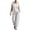 White, variant on Women's 2 Piece Tracksuit Outfits Loose Sleeveless Hoodies Wide Leg Jogger Pants Matching Set Fall Y2K Outfits Workout Loungewear White
