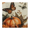 thumbnail image 4 of nygtbtfer Pumpkins Square Fitted Tablecloth, Waterproof Polyester Stain Resistant Table Clothes, Elastic Edge Wipeable Washable Tablecloths Square Table white, 4 of 8