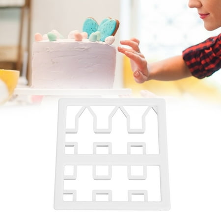 

LHCER Cake Border Fondant Cake Fence Printing Cutting DIY Cake Border Decorating Baking Tool Mould