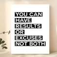 thumbnail image 5 of Inspirational Gym Quotes Poster Wall Art Motivational Fitness Decor for Living Room Bedroom Home Office Modern Style, UNFRAMED 12x18, 5 of 5