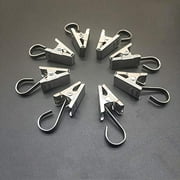 Coideal 25 Pack Small Curtain Clips Hooks Wide Flat String Party Lights Hanger 1