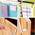 thumbnail image 5 of Qianli Towel Rack, Tea Towel Hook for Door Without Drilling, Towel Rack for Hanging on Cupboard, Stainless Steel Bathroom Towel Rack Kitchen Towel Rack (23cm), 5 of 5