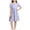 A White, variant on Girls Floral Dress Cotton Puff Short Sleeve Crewneck Summer Casual Tunic Dress White Size 5-6