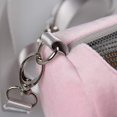 thumbnail image 4 of Bolsa de transporte para hámster, portátil, cilíndrica, cálida, para exteriores, con correa ajustable para el hombro (rosa) JAMW Sencillez, 4 of 5