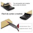 thumbnail image 4 of 2pzs Cinturones Táctico Ajustable Lona Tejida Casual Militar Xtellar multicolor, 4 of 4
