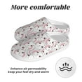 thumbnail image 6 of Lsque Cute Rabbit Pattern Womens Comfort Cotton on Scuff With Memory Foam and Anti-skid Sole Slipper-46/47, 6 of 7
