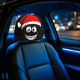 thumbnail image 3 of AJKHSAHDFJ Ghost Face Headrest Covers, Scary Face Printing Auto Seat Universal Elastic Models Headrest Protector,Black,A, 3 of 7