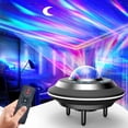 thumbnail image 2 of Projector Light Northern Lights Star Projector UFO Aurora Star Sky Projector Night Light With Remote Control Portable Northern Lights Star Projector USB Bluetooth Music  Light ANGGREK Projector Light, 2 of 8