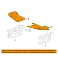 thumbnail image 3 of For 04-12 Galant Front Engine Splash Shield Under Cover Undercar Guard PAIR SET, 3 of 5
