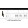 thumbnail image 4 of Vedolay Women's Coat Open Front Casual Solid Color Knit Coat with Pockets 2023 Khaki,S, 4 of 5