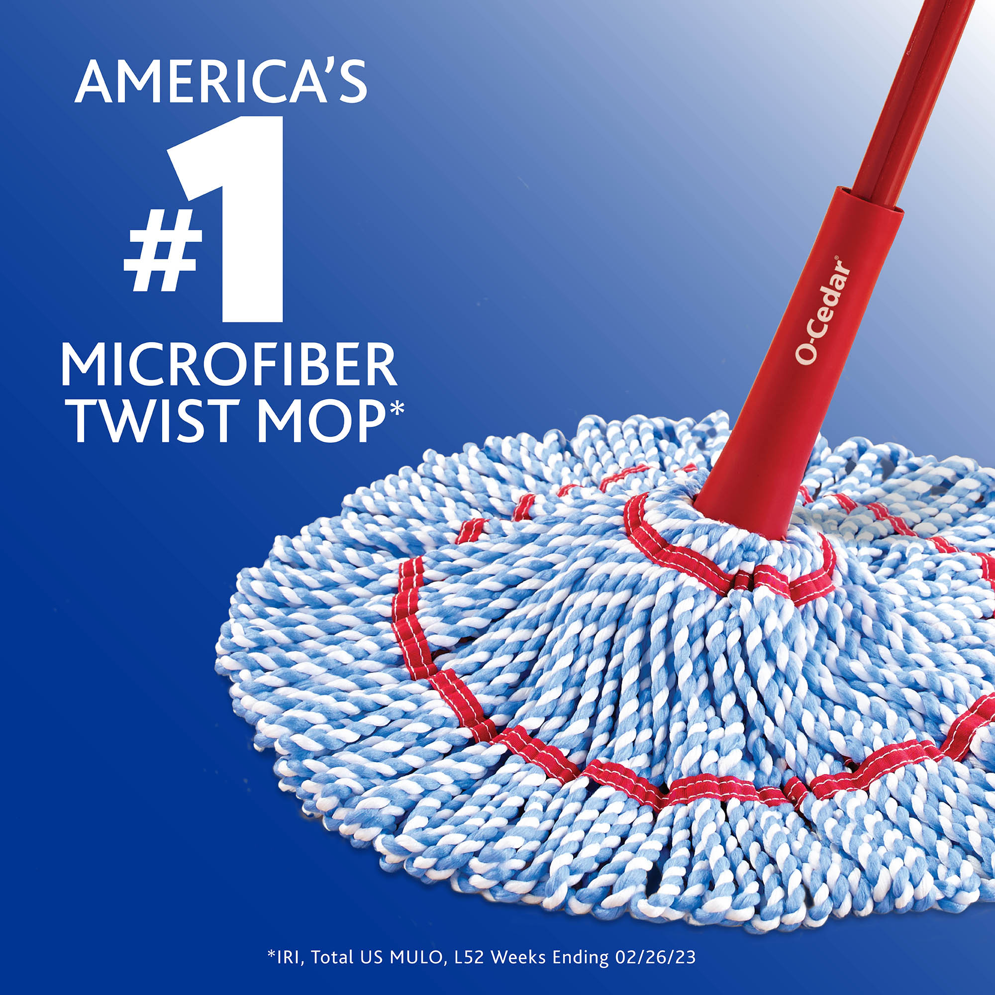 O-Cedar MicroTwist™ MAX Microfiber Mop, Removes 99% of Bacteria with Just Water - image 5 of 18