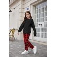 thumbnail image 6 of Arshiner Girls 2 Piece Outfits Tracksuits Casual Crewneck Sweatshirts Side Zipper Pullover and High Waisted Sweatpants Set, 6 of 6