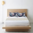 thumbnail image 6 of Yayeee Pillowcase King Size Set of 2 Satin Wrinkle Resistant Pillow Case, Dark Cubes, 6 of 7