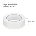 thumbnail image 2 of Uxcell Cloth Bookbinding Repair Tape Roll 1.4 Inch x 49 Yards x 5.3 Mil White, 2 of 4