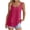 Pink, variant on Staron Spring Summer Women's Double Layer Strappy Tank Top Casual Sleeveless Blouse Solid Color Fashion Loose Comfy Vacation Beach Travel, Yellow S