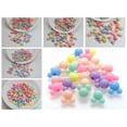 thumbnail image 2 of U8MO Craft DIY Mixed Pastel Color Acrylic Mouse Face Beads 8mm 10mm 12mm Jewelry Make-150pcs 12mm-Mixed Luster AB Pastel Color, 2 of 8