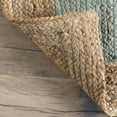 thumbnail image 6 of nuLOOM Eleonora Casual Jute Area Rug, 5' x 8', Eleonora Green, 6 of 9