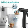 thumbnail image 4 of Faucets 2 Category Stainless Steel 304 High Pressure Toilet Spray Kit for Easy Cleaning and Bidet Shower Set, 4 of 6