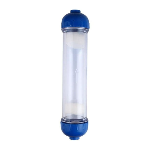 Inteprter Carcasa de filtro de agua transparente Recarga de carcasa de filtro de ósmosis inversa en línea Juegos de accesorios de baño