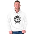 thumbnail image 5 of Hand Eye Crystal Ball Futuristic Spirit Hoodie Sweatshirt Women Men Brisco Brands M, 5 of 6