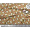thumbnail image 2 of Soimoi Polyester Crepe Fabric Blossom Floral Printed Fabric 1 Yard 52 Inch Wide, 2 of 3