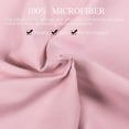 thumbnail image 2 of Flxxie Microfiber Toddler Pillowcases with Envelope Closure, Ultra Soft Travel Pillow Covers, Small Pillowcases for Kids, Pink, 14" x 20", 2 Pack, 2 of 5