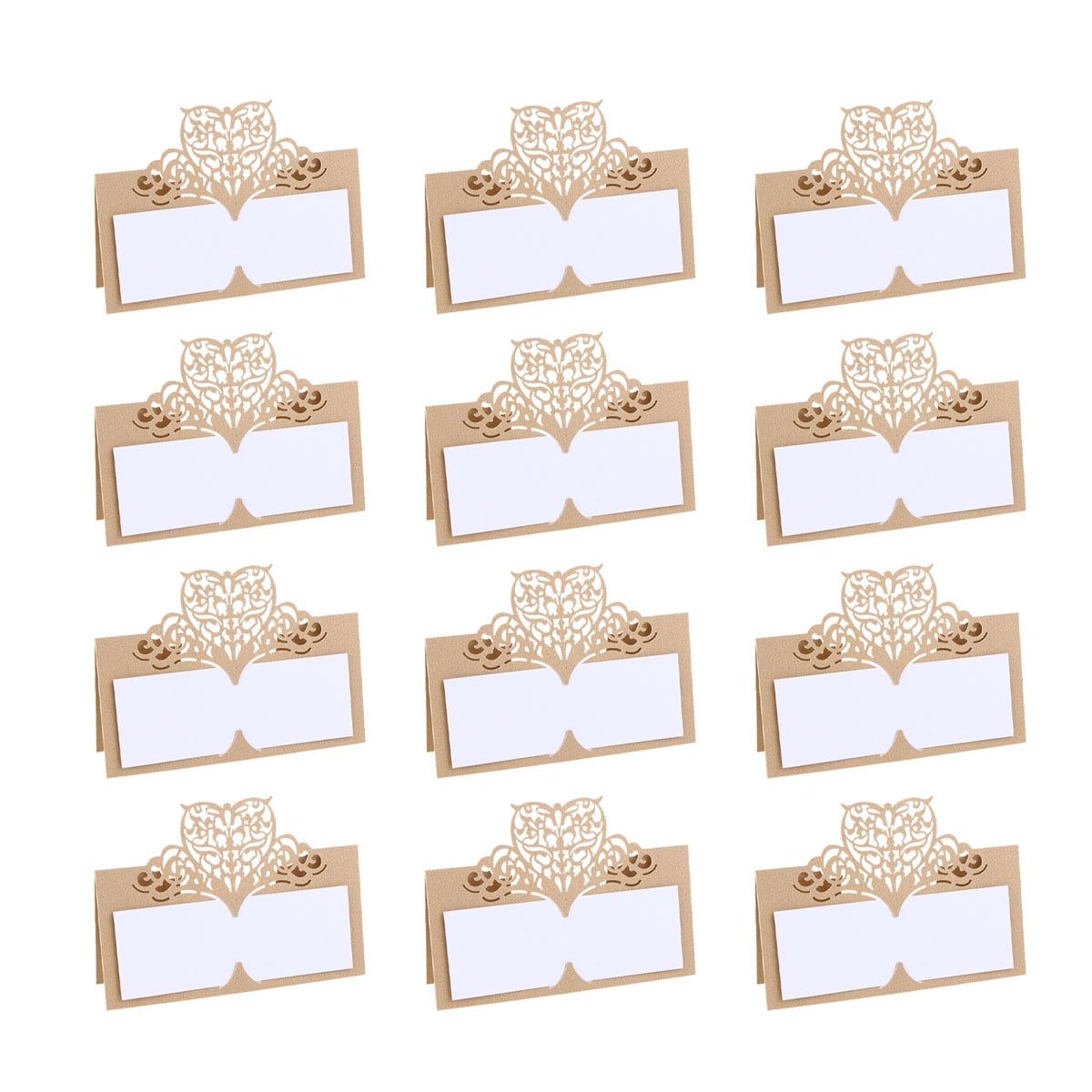 EeaseMX 24 tarjetas para colocar nombres de mesa, decoración para bodas ...