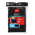 thumbnail image 4 of Boxer Hanes para hombre, Regular Algodón Elastano Negro y Azul 2 Piezas Talla G, 4 of 4