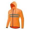 thumbnail image 4 of Hombre Mujer a prueba de viento Protección Chaqueta de ciclismo Manga larga de viento Camisa de ciclismo con cremallera frontal y bolsillos SG Macarena Chaqueta de ciclismo de manga larga, 4 of 8