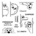 thumbnail image 1 of Hippo Silicone Clear Stamp & Metal Cutting Dies Set for DIY Scrapbooking Card Making Craft, 1 of 5