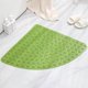 thumbnail image 5 of Alfombras de baño, alfombras para sala de estar, alfombra de baño en forma de abanico, almohadilla antideslizante para el suelo de la ducha con textura de masaje, resistente al agua y al secado rápido, 5 of 6