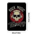 thumbnail image 4 of Pintura Hojalata Rectangular Likrtyny Caligrafía y Música Rock 20*30cm, 4 of 9