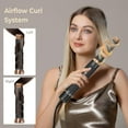 thumbnail image 4 of 7-in-1 Hair Styler & Dryer Brush Kit with Diffuser - Complete Ionic Hot Air System with Auto-Wrap Curlers for Straight, Wavy & Curly Hair, Includes Storage Case, 4 of 17