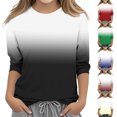 thumbnail image 6 of Gpaecead Kid's Girls 3/4 Sleeve Shirts Fashion Solid Color Round Neck Tops Shirt Red, 6 of 6