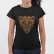 thumbnail image 1 of Playera Jaguar Huichol Moda Animal Dama Once  Playera manga corta, 1 of 4
