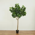 thumbnail image 6 of Nearly Natural 10ft. Artificial Fiddle Leaf Fig Tree, Green, 6 of 6