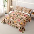 thumbnail image 3 of Erosebridal Camp Camper Twin Quilt Set,Rustic Country Style Twin Coverlet Set For Girls Kids,2-Piece, 3 of 7
