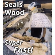 Quick Coat 1 Quart Epoxy Kit (Stone Coat Countertops) - Fast-Curing Epoxy Resin Kit for River Tables, Geodes, Wood Sealing, Tumblers, 3D Objects, and Other DIY Projects!
