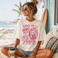 thumbnail image 3 of Dolly Quote Shirt, Find Out Who You Are Do It On Purpose Tee, Pink Western Cowgirl Country Music Tshirt, 3 of 5