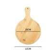 thumbnail image 2 of Bgsha Planche à Pizza en Bois Ronde avec Plateau de Cuisson pour Pizza, 2 of 10