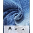 thumbnail image 6 of CARETOO Baby Boy Clothes, Long Sleeve Printing Hoodie with Jeans Pants Outfits Set Size 4-5T, 6 of 6