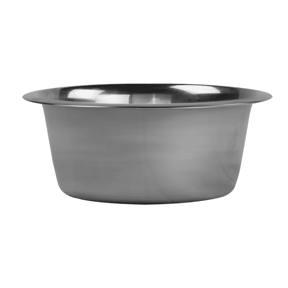 Plato De Acero C/Base Antiderrapante 24 Oz (680 G) Fancy Pets 24 oz