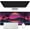 Retro Sunset, variant on Fire Flames Large Gaming Mouse Pad,Waterproof Desk Mat for Desktop,Non-Slip Rubber Base Mousepad with Stitched Edges for Laptop Office and Home 35.4X15.7 Inch