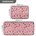 thumbnail image 3 of 2-Piece Kitchen Mat Set Non Slip Washable Floor Mats Decorative Rugs for Kitchen Sink Laundry Ice Cream Cones Pattern, 3 of 7
