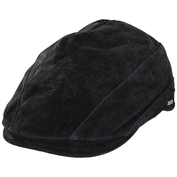 Stetson Men's Hat Medium Suede Ivy sboy Solid Accessory Black M