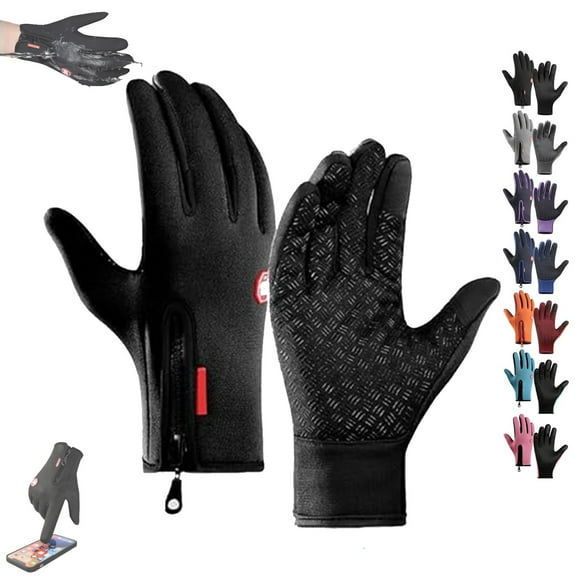 Ultimate Waterproof & Windproof Thermal Non-Slip Gloves, Thermal Touch Screen Windproof Gloves, Soft Fleece All-Day Warmth