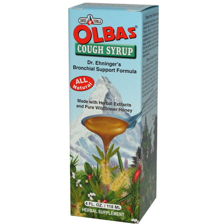 Olbas Therapeutic  Cough Syrup  Bronchial Support  4 fl oz  118 (Best Cough Syrup For Sizzurp)